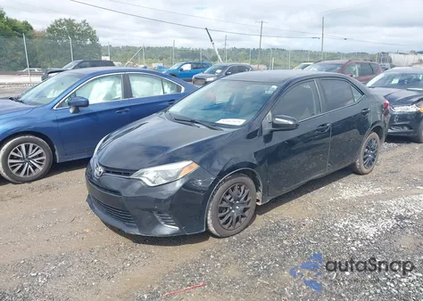 2016 Toyota Corolla Le from USA, damaged, VIN 2T1BURHE4GC544096